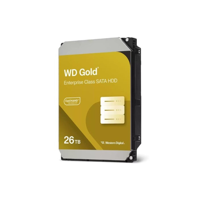 Disco Duro Western Digital WD Gold Enterprise 26TB/ 3.5'/ SATA III/ 512MB | HDD