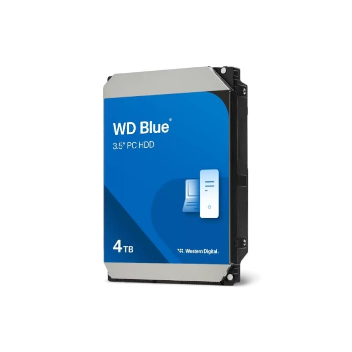 Disco Duro Western Digital WD Blue PC Desktop 4TB/ 3.5'/ SATA III/ 128MB | HDD