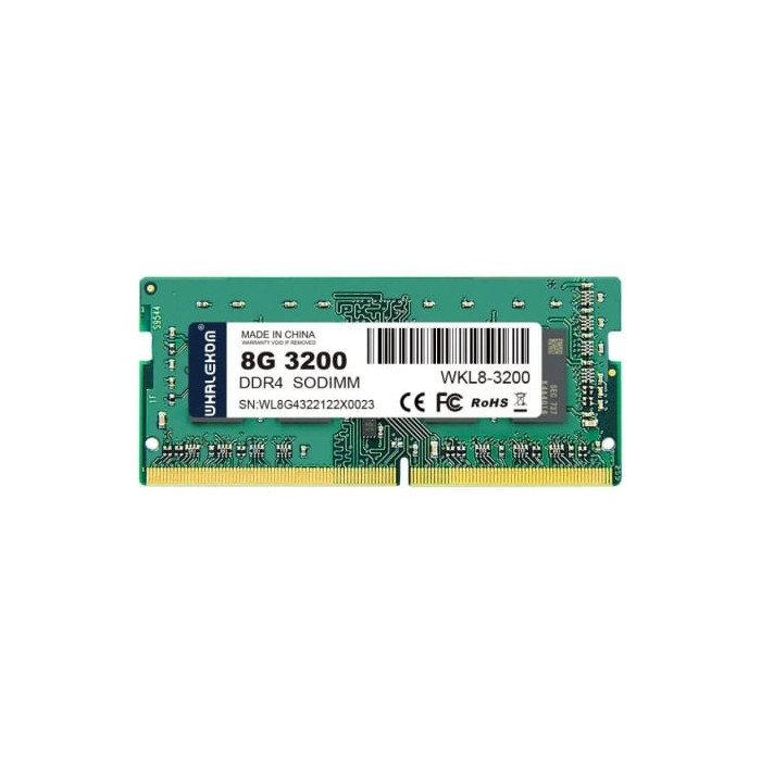Memoria RAM Whalekom WK4SO32 8GB/ DDR4/ 3200MHz/ 1.2V/ CL19/ SODIMM | Memoria RAM