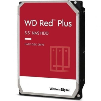 Disco Duro Western Digital WD Red Plus NAS 4TB/ 3.5'/ SATA III/ 256MB | HDD