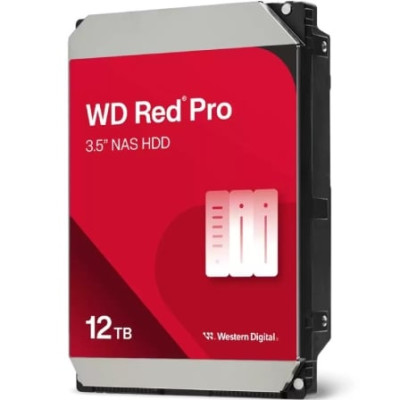 Disco Duro Western Digital WD Red Pro NAS 12TB/ 3.5'/ SATA III/ 512MB | HDD