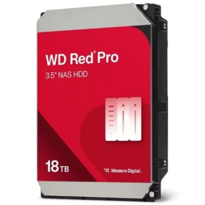 Disco Duro Western Digital WD Red Pro NAS 18TB/ 3.5'/ SATA III/ 512MB | HDD