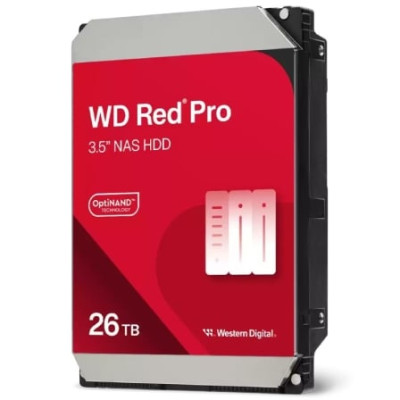 Disco Duro Western Digital WD Red Pro NAS 26TB/ 3.5'/ SATA III/ 512MB | HDD