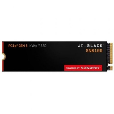 Disco SSD SanDisk WD Black SN8100 1TB/ M.2 2280 PCIe Gen5/ Full Capacity | SSD