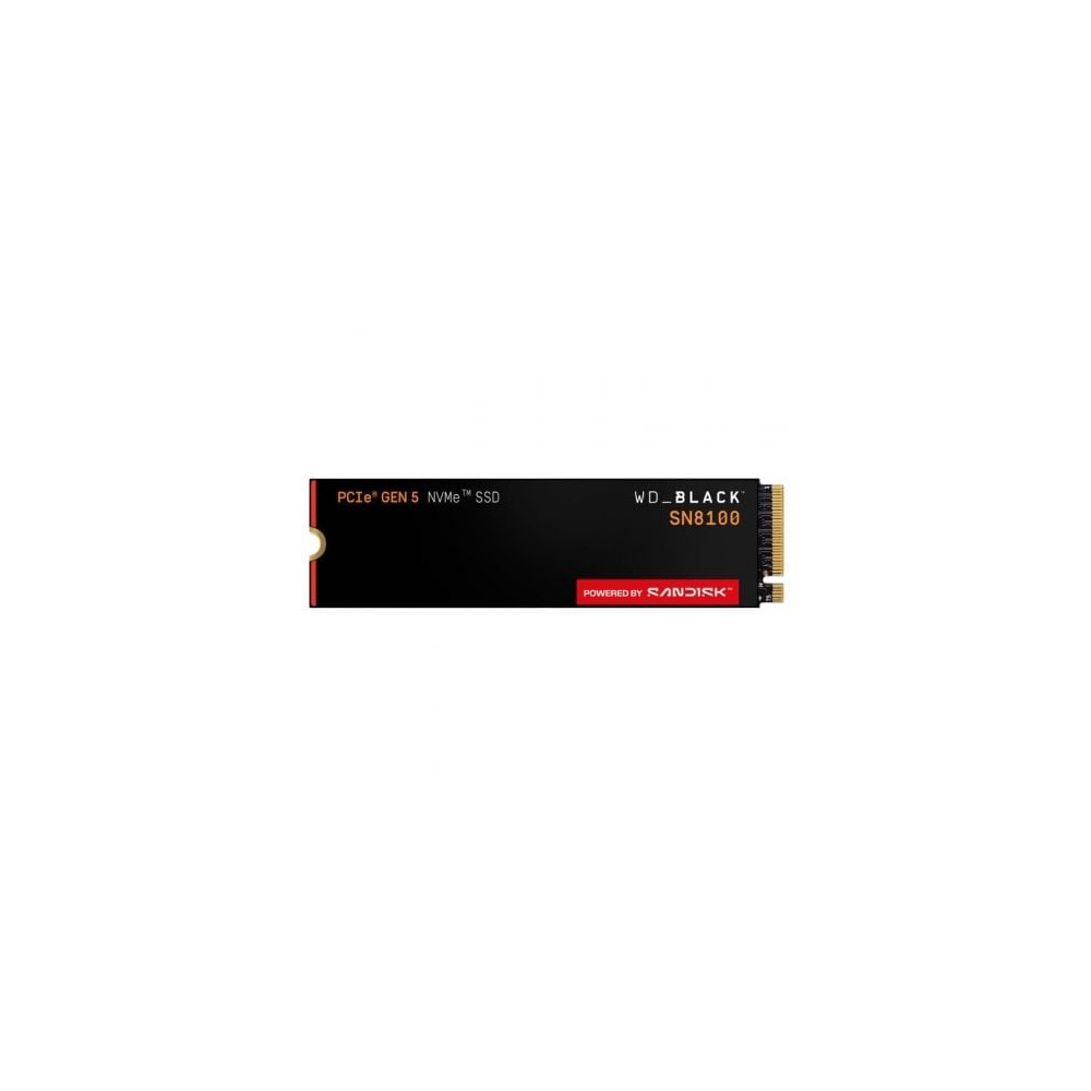 Disco SSD SanDisk WD Black SN8100 1TB/ M.2 2280 PCIe Gen5/ Full Capacity | SSD