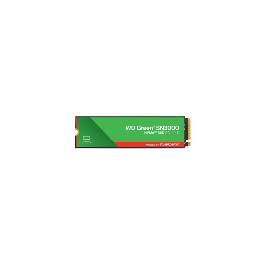 Disco SSD SanDisk WD Green SN3000 500GB/ M.2 2280 PCIe Gen4 | SSD