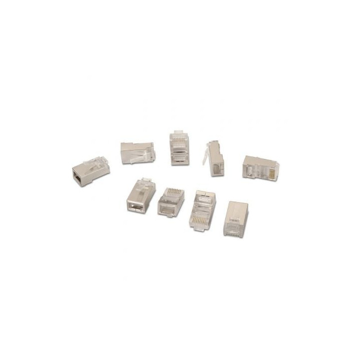 Conector RJ45 Aisens A138-0293/ Cat.5e/ 10 uds | RJ45/RJ11