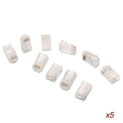 Conector RJ45 Aisens A138-0291/ Cat.5e/ 50 uds | RJ45/RJ11