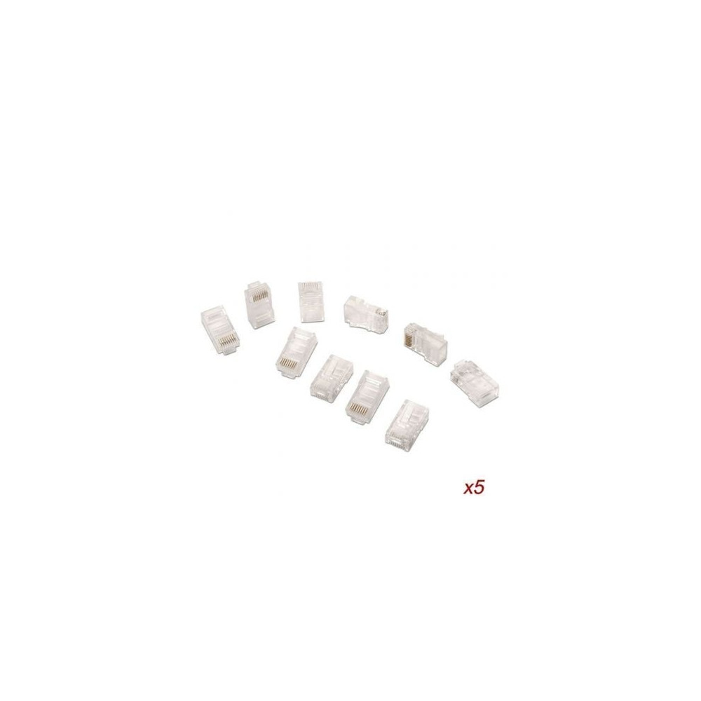 Conector RJ45 Aisens A138-0291/ Cat.5e/ 50 uds | RJ45/RJ11
