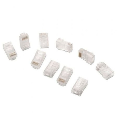 Conector RJ45 Aisens A138-0290/ Cat.5e/ 10 uds | RJ45/RJ11