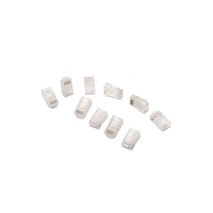 Conector RJ45 Aisens A138-0290/ Cat.5e/ 10 uds | RJ45/RJ11
