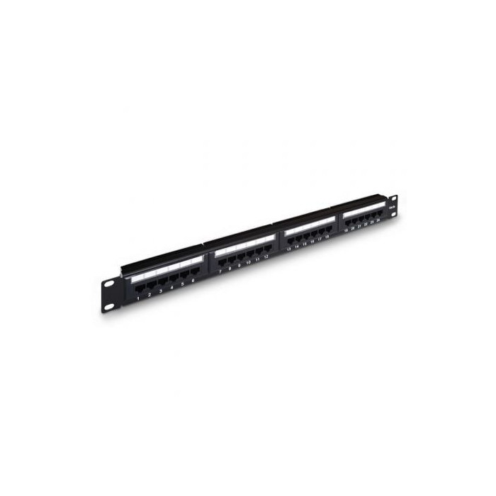Patch Panel Aisens A141-0307/ 24 Puertos/ Cat.5e/ Altura 1U | Armaris Rack