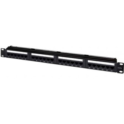 Patch Panel Aisens A141-0308/ 24 Puertos/ Cat.6/ Altura 1U | Armaris Rack