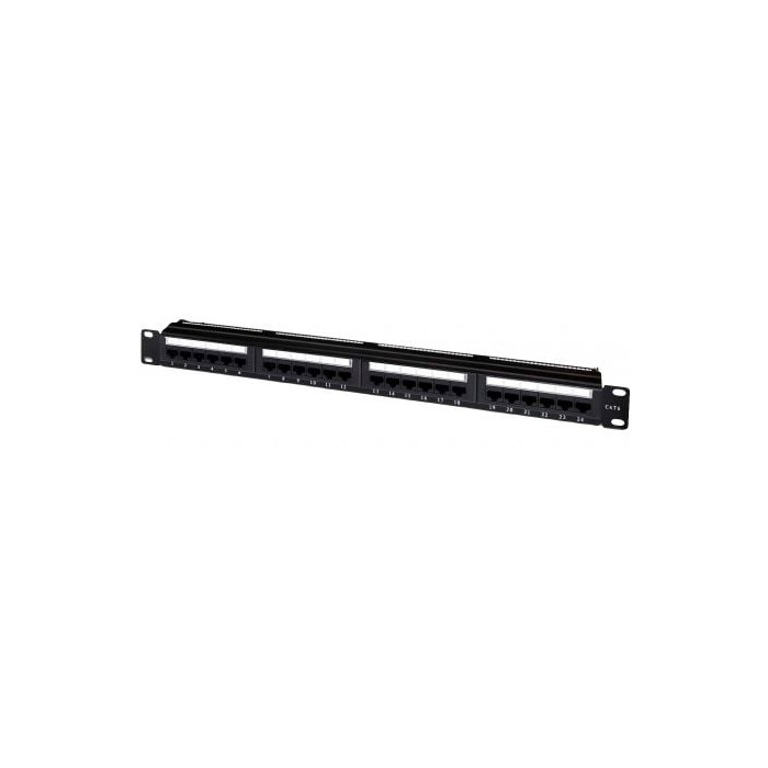Patch Panel Aisens A141-0308/ 24 Puertos/ Cat.6/ Altura 1U | Armaris Rack