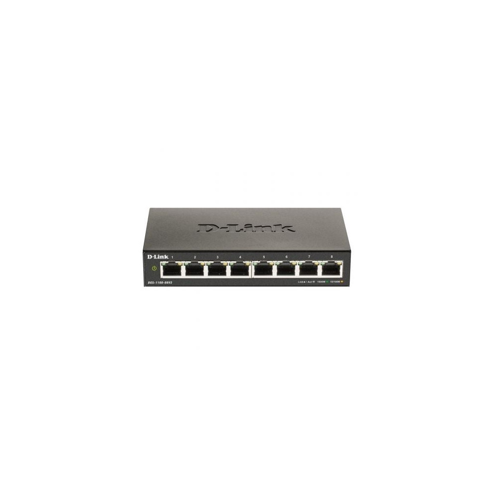 Switch Gestionable D-Link DGS-1100-08V2 8 Puertos/ RJ-45 10/100/1000 | Switches