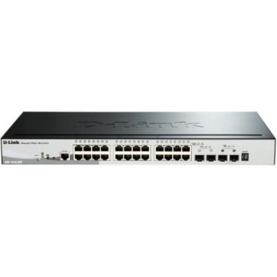Switch D-Link Smart DGS-1510-28P 28 Puertos/ RJ-45 10/100/1000 PoE/ SFP | Switches