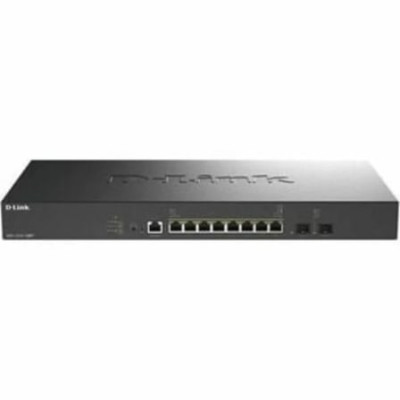 Switch Gestionable D-Link DXS-1210-10MP/E 8 Puertos/ RJ-45 100/1000/2.5G/5G/10G/ PoE+/ SFP | Switches