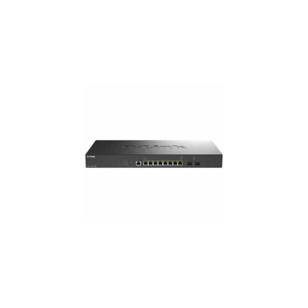 Switch Gestionable D-Link DXS-1210-10MP/E 8 Puertos/ RJ-45 100/1000/2.5G/5G/10G/ PoE+/ SFP | Switches