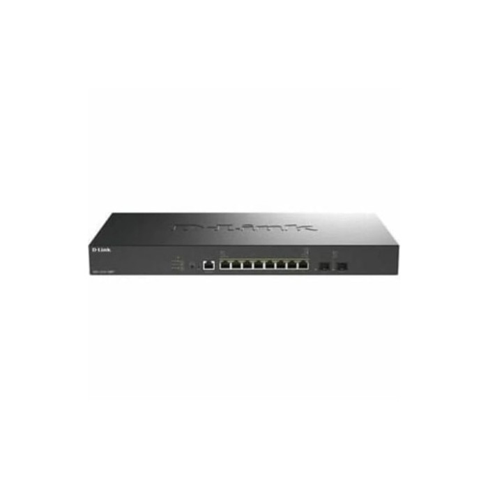 Switch Gestionable D-Link DXS-1210-10MP/E 8 Puertos/ RJ-45 100/1000/2.5G/5G/10G/ PoE+/ SFP | Switches