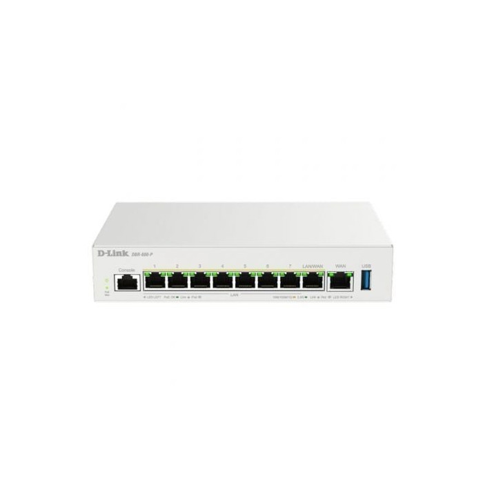 Router VPN/Firewall/Switch D-Link DBR-600-P/E/ 9 Puertos | Routers