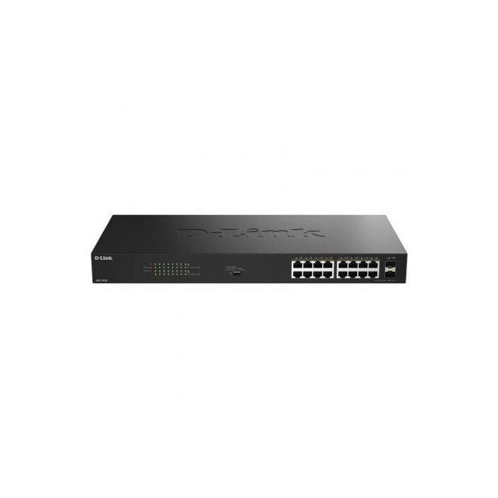 Switch D-Link DGS-1018P/E 18 Puertos/ RJ-45 Gigabit 10/100/1000 PoE/ SFP | Switches