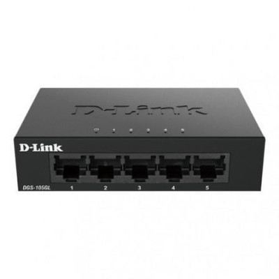 Switch D-Link DGS-105GL 5 Puertos/ RJ-45 10/100/1000 | Switches