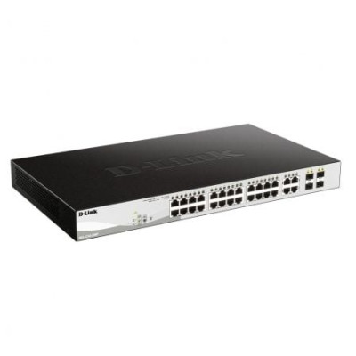 Switch D-Link Smart Plus DGS-1210-28MP 28 Puertos/ RJ-45 10/100/1000 PoE/ SFP | Switches