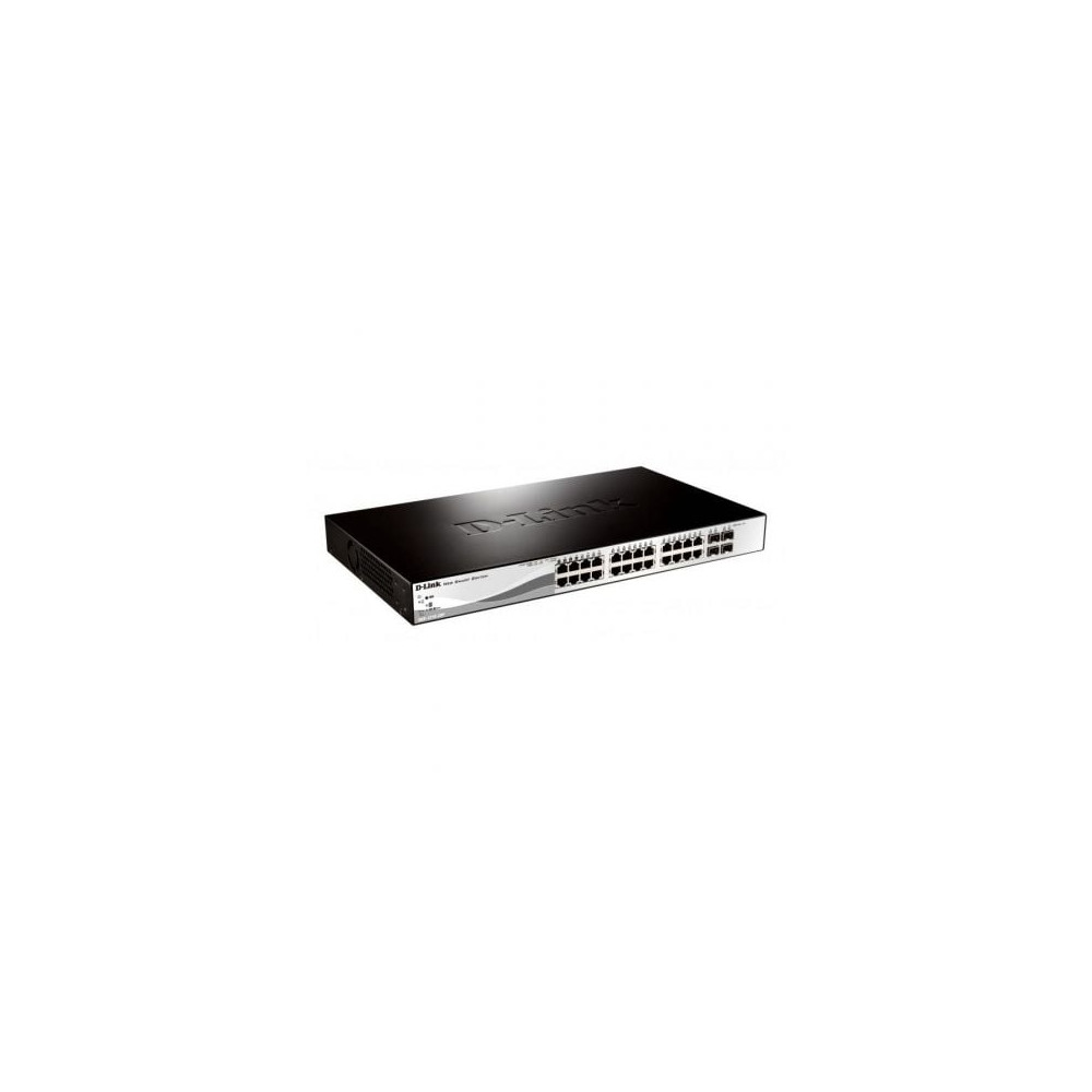 Switch D-Link DGS-1210-28P 28 Puertos RJ45/ 10/100/1000/ SFT/ PoE | Switches