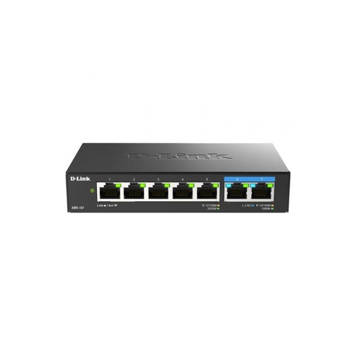 Switch D-Link DMS-107 7 Puertos/ RJ-45 10/100/1000 | Switches