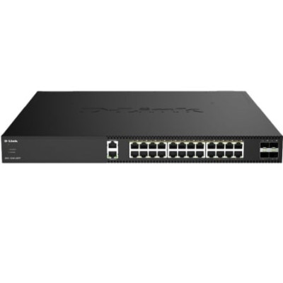 Switch Gestionable D-Link DXS-1250-28YP/E 24 Puertos/ RJ-45 10Gbps/ SFP/ PoE | Switches