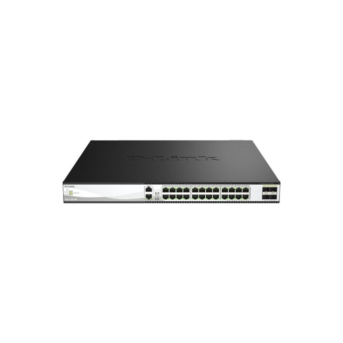 Switch Gestionable D-Link DXS-3130-28P/E 24 Puertos/ RJ-45 10/100/1000/ SFP/ PoE | Switches