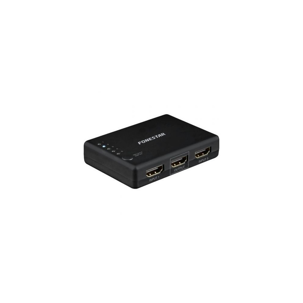 Conmutador HDMI Fonestar FO-22SW51/ 5 Entradas-1 Salida | KVM y Splitters