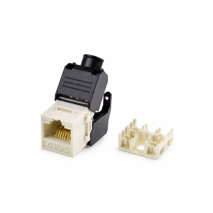 Conector RJ45 Phasak PHK-2220 Cat.6 UTP/ Blanco | RJ45/RJ11