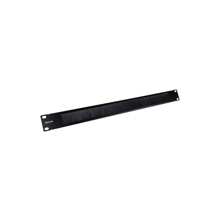 Panel Guía Cables con Cepillo para Rack 19' Phasak PA 1901/ Altura 1U | Armaris Rack