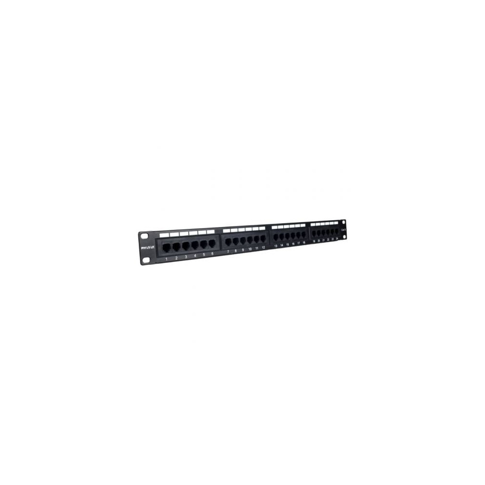 Patch Panel Phasak PU 2971/ 24 Puertos/ Cat.6A/ Altura 1U | Armaris Rack