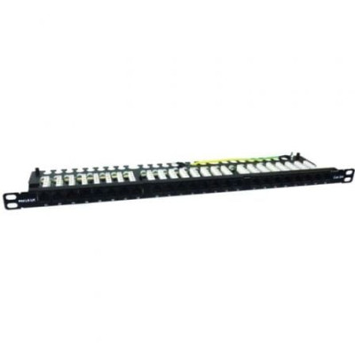 Patch Panel Phasak PU 4811/ 24 Puertos/ Cat.6A/ Altura 0.5U | Armaris Rack
