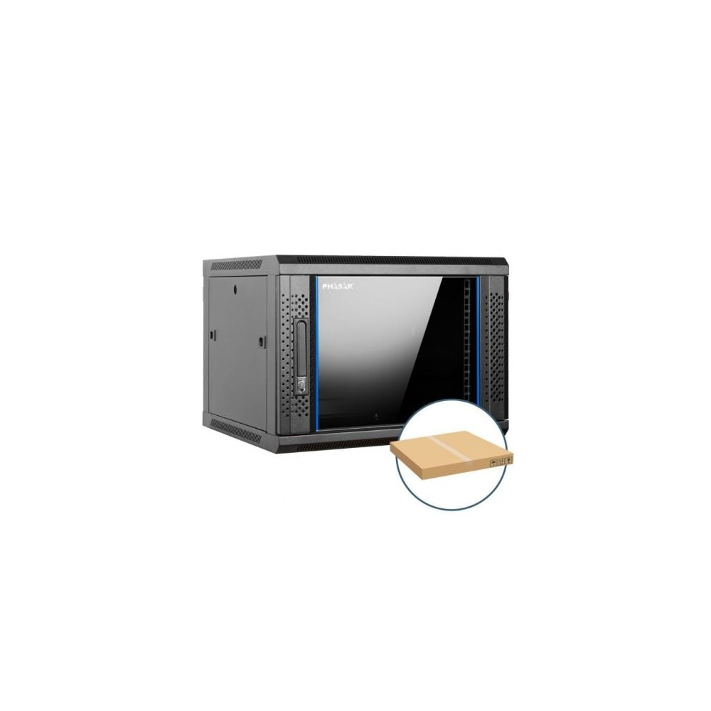 Armario Rack Mural Desmontado Phasak PHO 2109D/ 19'/ Altura 9U | Armaris Rack