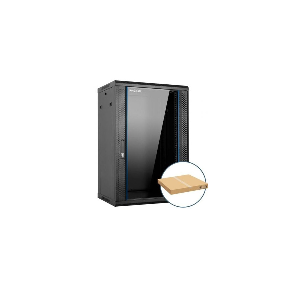 Armario Rack Mural Desmontado Phasak PHO 2220D/ 19'/ Altura 20U | Armaris Rack