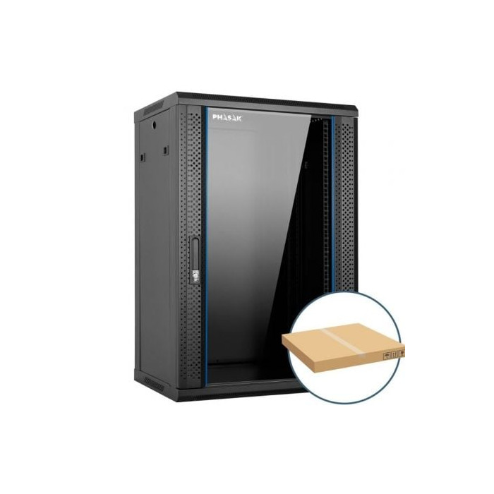 Armario Rack Mural Desmontado Phasak PHO 2220D/ 19'/ Altura 20U | Armaris Rack
