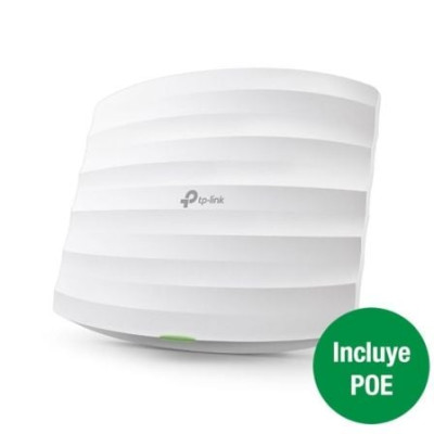 Punto de Acceso Inalámbrico TP-Link Omada EAP225 PoE 1317Mbps/ 2.4GHz 5GHz/ Antenas de 5dBi/ WiFi 802.11ac/n/b/g | Puntos de Acc