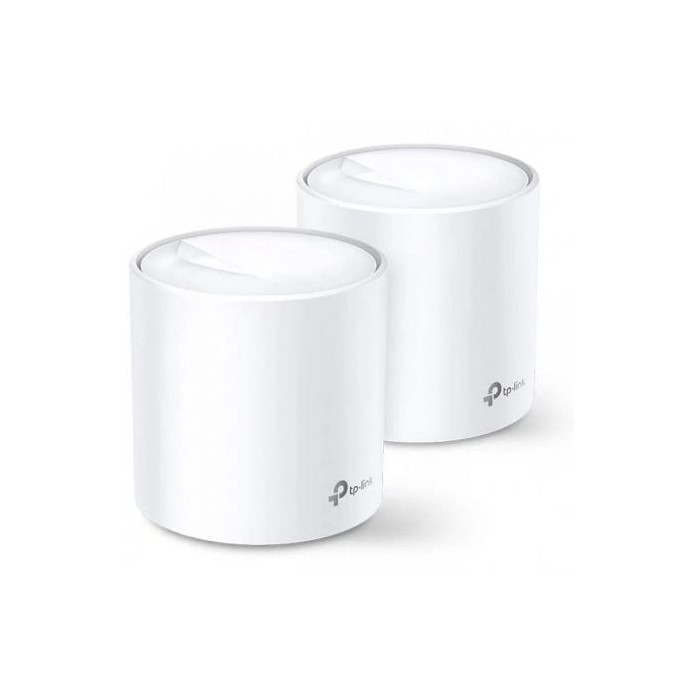 Sistema Mesh TP-Link Deco X20 1800Mbps/ 2.4GHz 5GHz/ Pack de 2 | Sistemas Mesh