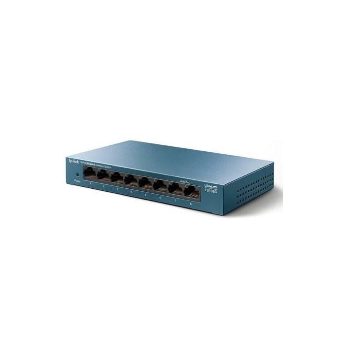 Switch TP-Link LS108G 8 Puertos/ RJ-45 10/100/1000 | Switches
