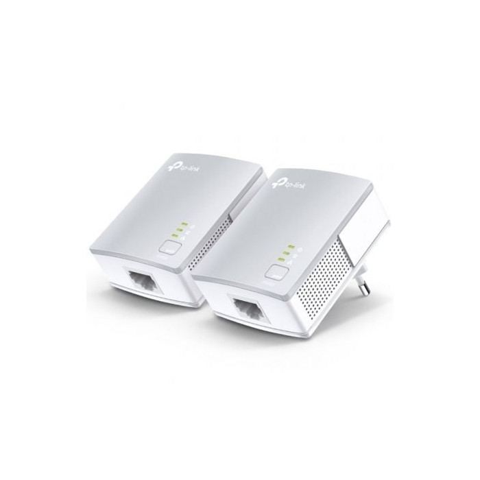 Adaptador Powerline TP-Link TL-PA4010Kit 600Mbps/ Alcance 300m/ Pack de 2 | Powerline