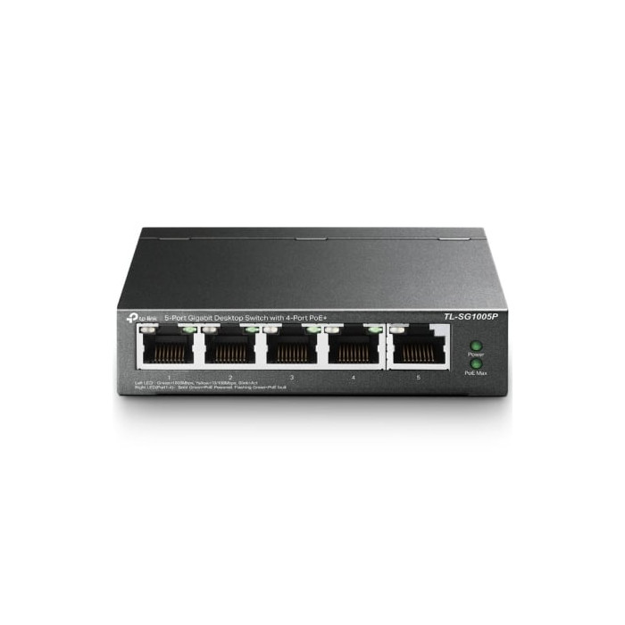 Switch TP-Link TL-SG1005P V2 5 Puertos/ RJ-45 10/100/1000 PoE | Switches