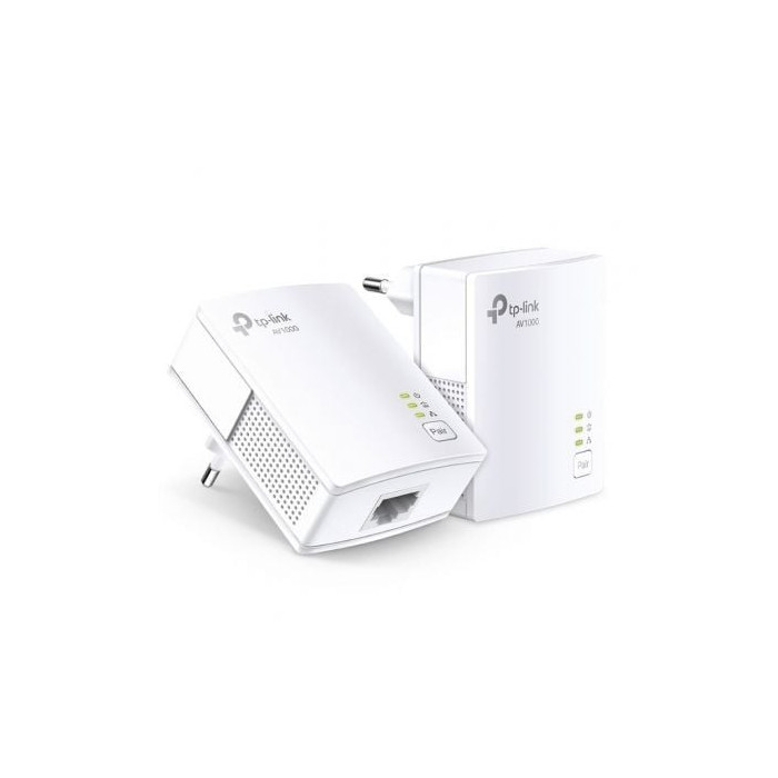 Adaptador Powerline TP-Link TL-PA7017Kit 1000Mbps/ Alcance 300m/ Pack de 2 | Powerline