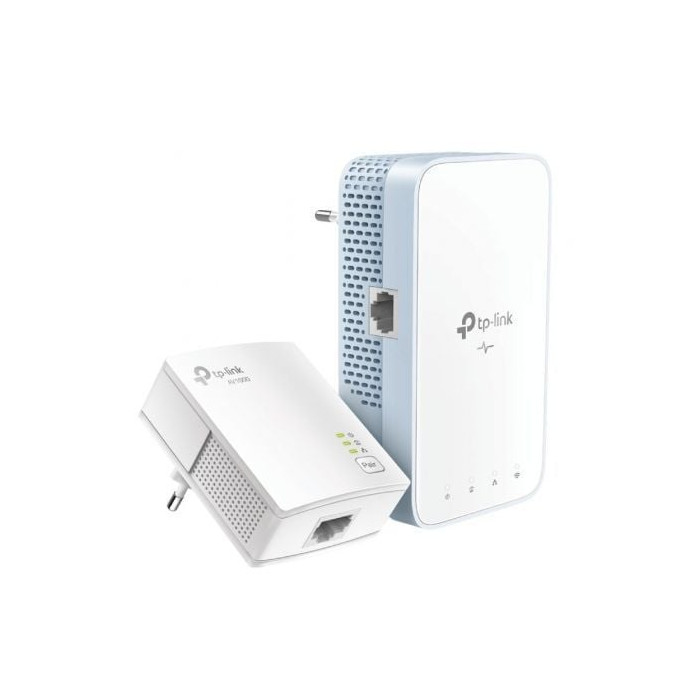 Adaptador Powerline TP-Link TL-WPA7517 Kit 1000Mbps/ Alcance 300m/ Pack de 2 | Powerline