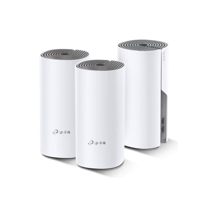 Sistema Mesh TP-Link Deco E4 1200Mbps/ 2.4GHz 5GHz/ Pack de 3 | Sistemas Mesh