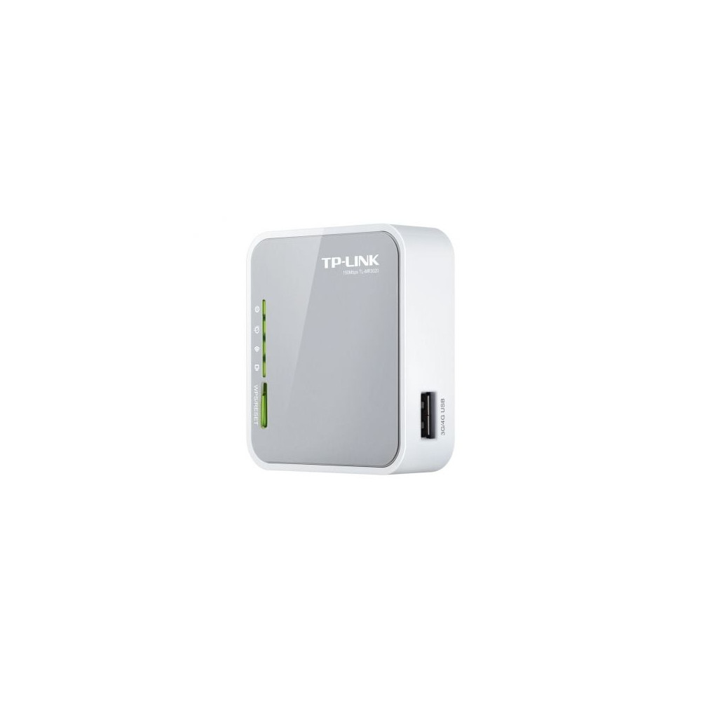 Router Inalámbrico 3G TP-Link TL-MR3020 150Mbps/ 2.4GHz/ 1 Antena/ WiFi 802.11n/g/b | Routers