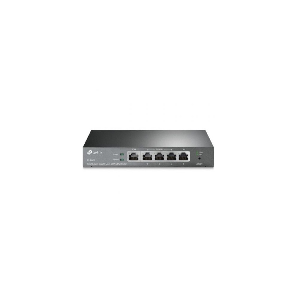 Router VPN SafeStream Gigabit TP-Link Omada TL-R605/ 5 Puertos Multi-WAN | Routers