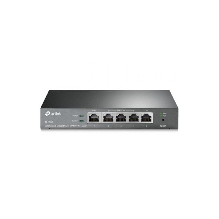 Router VPN SafeStream Gigabit TP-Link Omada TL-R605/ 5 Puertos Multi-WAN | Routers